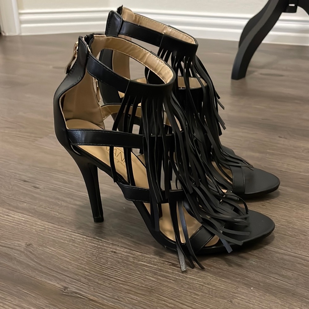 Adriana New York Caged Fringe Stilettos black - Picture 5 of 13